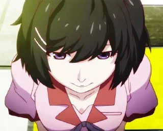 😐 emoji Hanekawa Tsubasa 2.0 | @KonoVitoDa Telegram sticker 24 of 120
