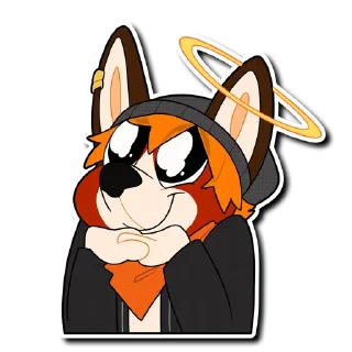 😇 emoji Rustle Loaf Telegram sticker 6 of 101