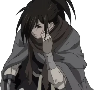 🥴 emoji Dororo fanpack | @Protagonista Telegram sticker 7 of 30