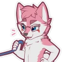 😘 emoji Kiba Telegram sticker 13 of 99