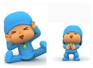 🤣 emoji pocoyo Telegram sticker 12 of 20