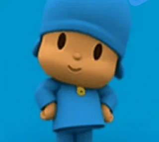 🧐 emoji pocoyo Telegram sticker 10 of 16