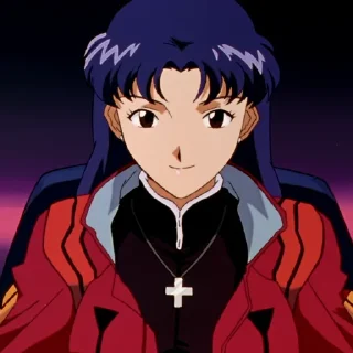 😌 emoji Misato Chads Telegram sticker 20 of 25