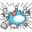 😫 emoji My Capoo5 :зз Telegram sticker 15 of 44