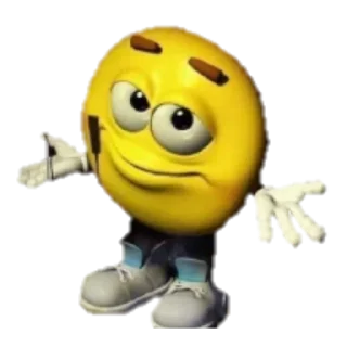 😌 emoji Amojos quase 3D Telegram sticker 8 of 29