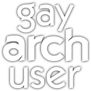 Sticker from btw I use Arch (by @ddepau)