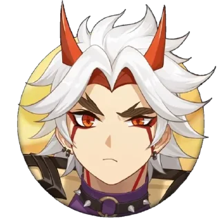 🤨 emoji Arataki Gang Telegram sticker 16 of 87