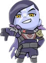 😏 emoji Destiny Companion Stickers Telegram sticker 13 of 27