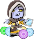 😏 emoji Destiny Companion Stickers Telegram sticker 15 of 27