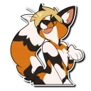 😋 emoji Tsuki Telegram sticker 10 of 15