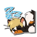 💤 emoji Tsuki Telegram sticker 12 of 15