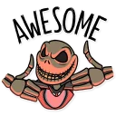 Sticker from The Nightmare Before Christmas