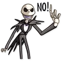 ☝️ emoji The Nightmare Before Christmas Telegram sticker 18 of 35