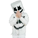 😁 emoji Marshmello Telegram sticker 8 of 20