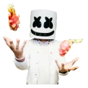 Sticker from Marshmello