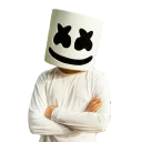 🧐 emoji Marshmello Telegram sticker 5 of 20