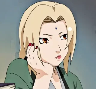 ☯ emoji ☯ Tsunade ☯ @PrincesaDeSolaria Telegram sticker 21 of 36