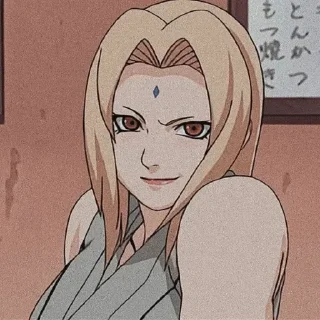 ☯ emoji ☯ Tsunade ☯ @PrincesaDeSolaria Telegram sticker 20 of 36