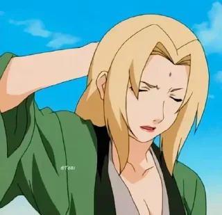 ☯ emoji ☯ Tsunade ☯ @PrincesaDeSolaria Telegram sticker 11 of 36