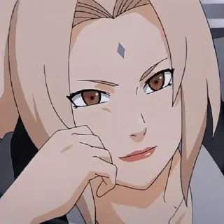 ☯ emoji ☯ Tsunade ☯ @PrincesaDeSolaria Telegram sticker 8 of 36