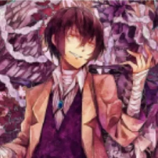 Sticker from Osamu Dazai Aljdia Uzumaki 💞💘