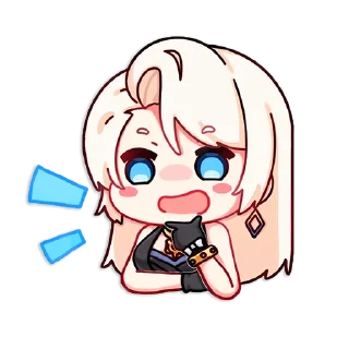 🤔 emoji A-SOUL by @ 绯月见白 Telegram sticker 13 of 17