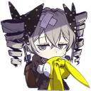 😔 emoji Bronya Zaychik GGZ react Telegram sticker 5 of 12