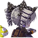 😑 emoji Bronya Zaychik GGZ react Telegram sticker 6 of 12