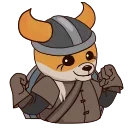 💪 emoji FLOKI DAO Telegram sticker 3 of 10