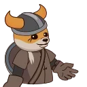 👋 emoji FLOKI DAO Telegram sticker 8 of 10