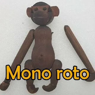 Sticker from mono roto