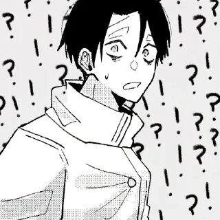 ⚪️ emoji Yuta Okkotsu | @Toji_sama Telegram sticker 21 of 105