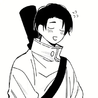 ⚪️ emoji Yuta Okkotsu | @Toji_sama Telegram sticker 23 of 105