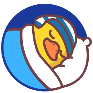 💤 emoji FOMO Duck Telegram sticker 24 of 45