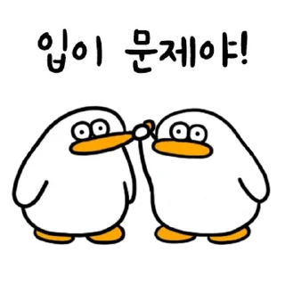 💬 emoji The Duck Ver. 13 By @KakaoEmoticon Telegram sticker 14 of 24