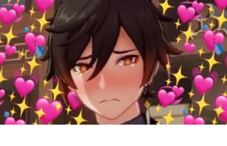 🥺 emoji Genshin Telegram sticker 24 of 49