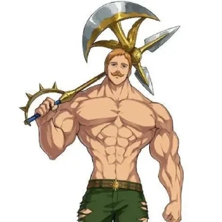 Sticker from escanor @cristian_bismarck_II