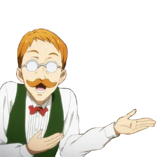 🤓 emoji Escanor Telegram sticker 13 of 68