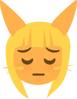 😔 emoji Nanachi Telegram sticker 22 of 30