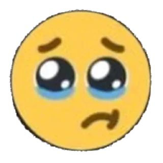 😢 emoji the Telegram sticker 10 of 13