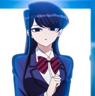 Sticker from Komi Shouko @AnimeDivision
