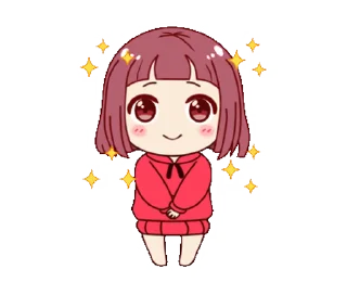 Sticker from Kurumi - Chan || @GreySunders