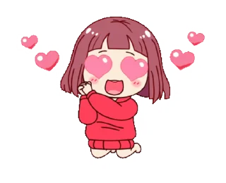 Sticker from Kurumi - Chan || @GreySunders