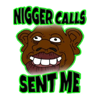 ✅ emoji https://t.me/NiggerCalls Telegram sticker 10 of 13