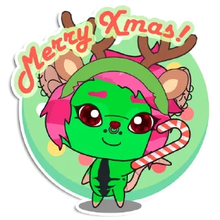 🤶 emoji Lovely Virus Telegram sticker 12 of 61