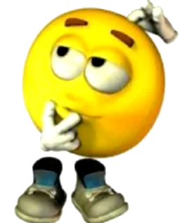🤔 emoji Bolita amarilla Telegram sticker 22 of 40