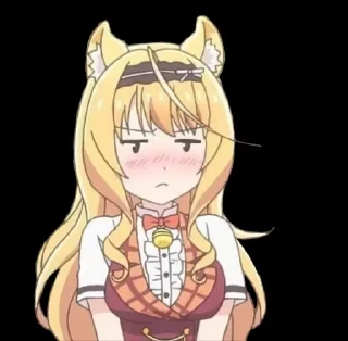 😒 emoji Nekopara Telegram sticker 14 of 43
