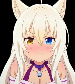 😡 emoji Nekopara Telegram sticker 1 of 43