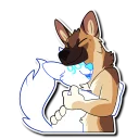 🤗 emoji Seven Telegram sticker 10 of 18