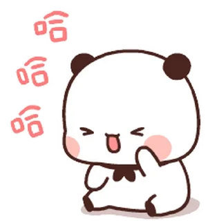 😂 emoji Bubu and Dudu Telegram sticker 2 of 60